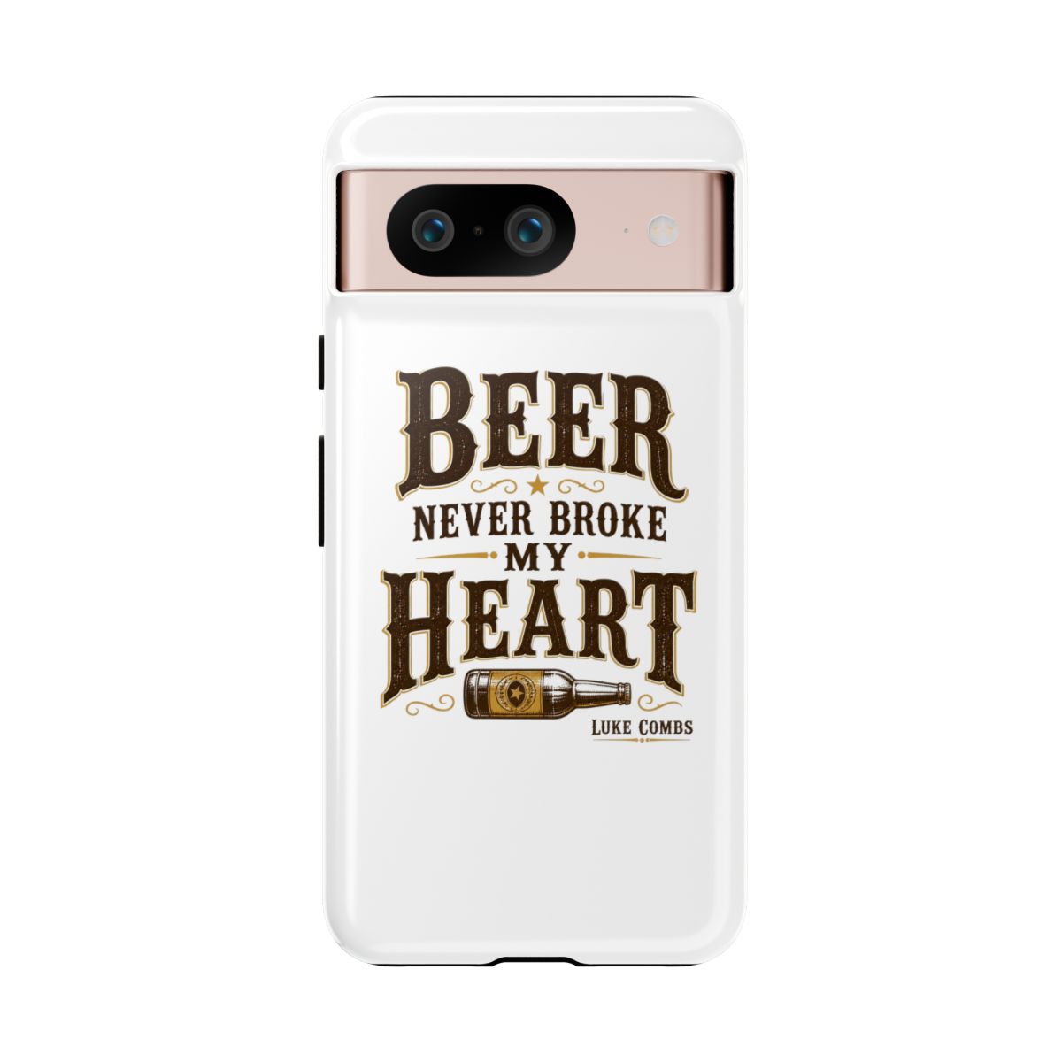 Luke Combs "Beer Never Broke My Heart" Phone Case - alternate angle 5, merchandise