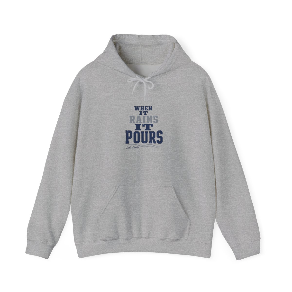 Luke Combs "When It Rains It Pours" Hoodie - alternate angle 2, merchandise
