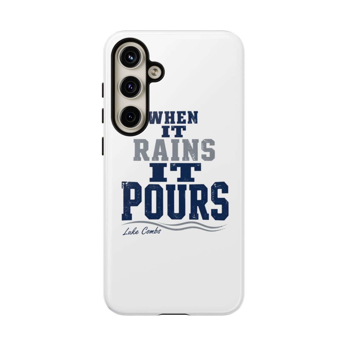 Luke Combs "When It Rains It Pours" Phone Case - alternate angle 3, merchandise