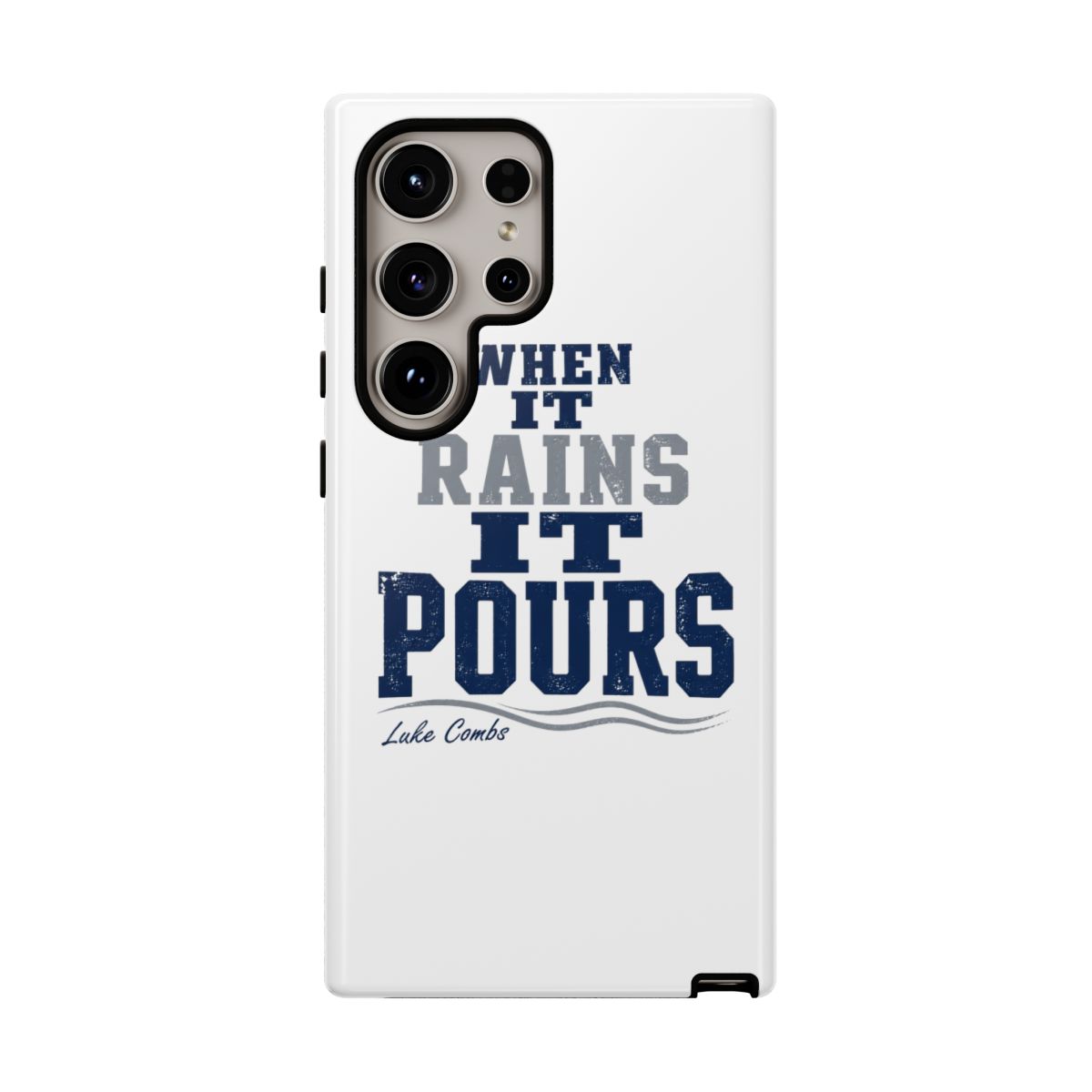 Luke Combs "When It Rains It Pours" Phone Case