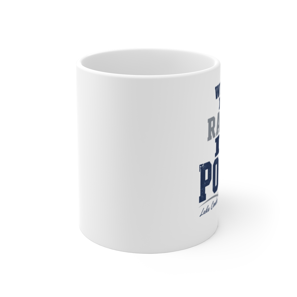 Luke Combs "When It Rains It Pours" White Mug - alternate angle 1, merchandise