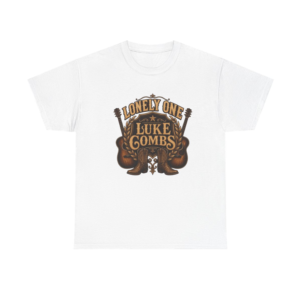 Luke Combs "Lonely One" Unisex Tee - alternate angle 2, merchandise