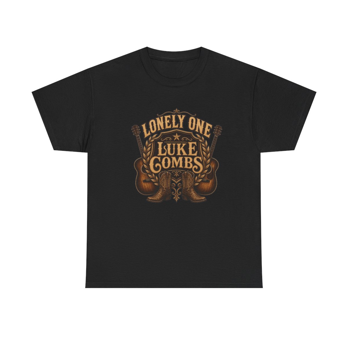 Luke Combs "Lonely One" Unisex Tee - alternate angle 3, merchandise